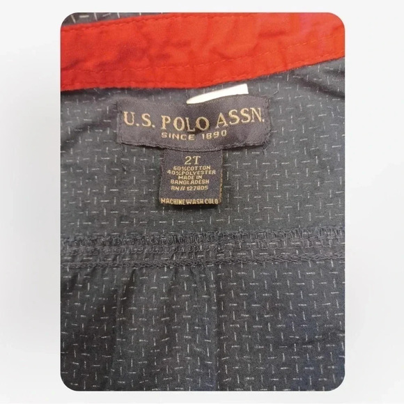 7 For All Mankind Jeans & Polo Button Up Short Sleeve Top Size 2T - Picture 7 of 9